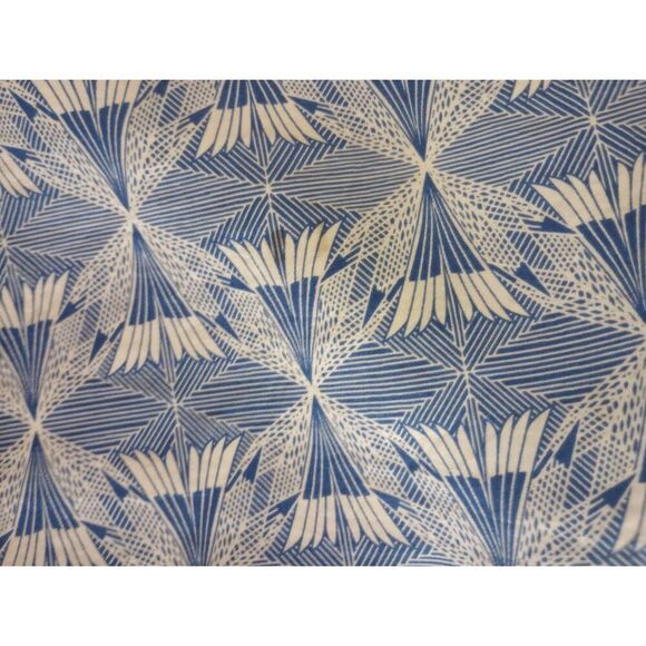 Pendleton silk flare, circle skirt. Blue and white. Size 12 - Picture 6 of 7